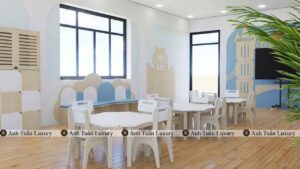 bàn ghế trường mầm non