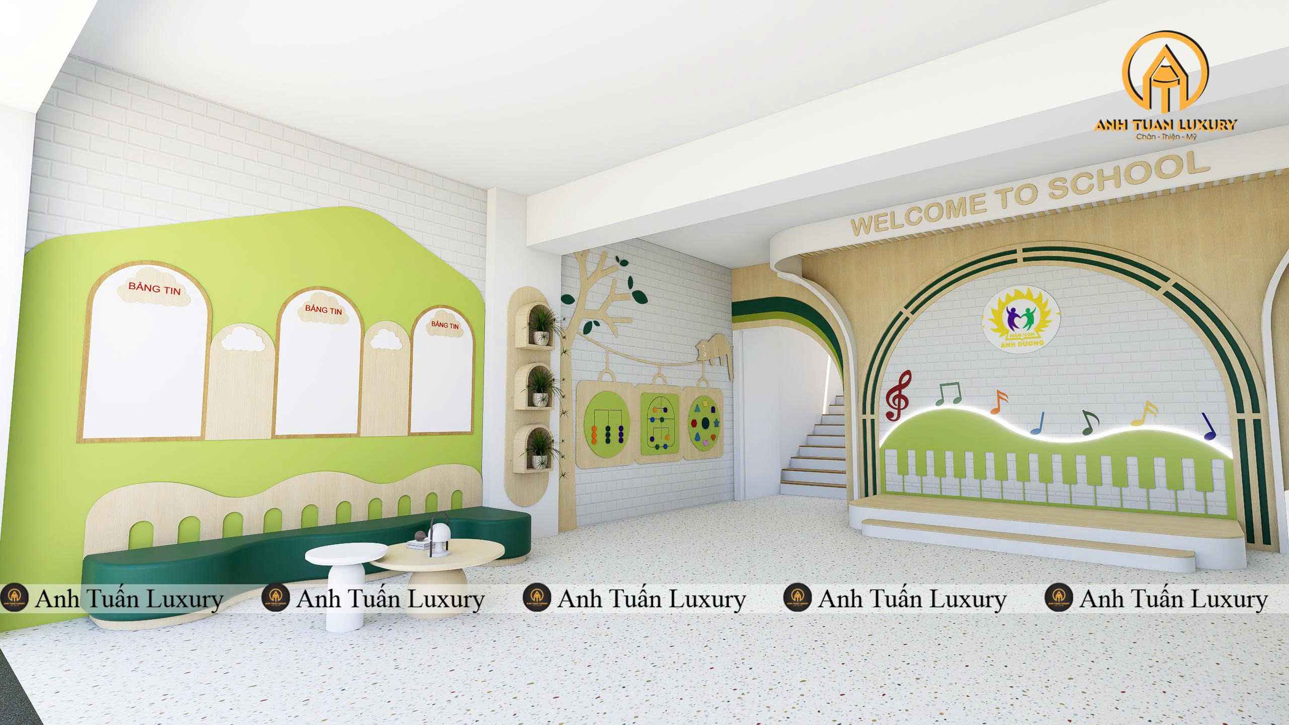 Thiết Kế Trường Mầm Non Theo Độ Tuổi