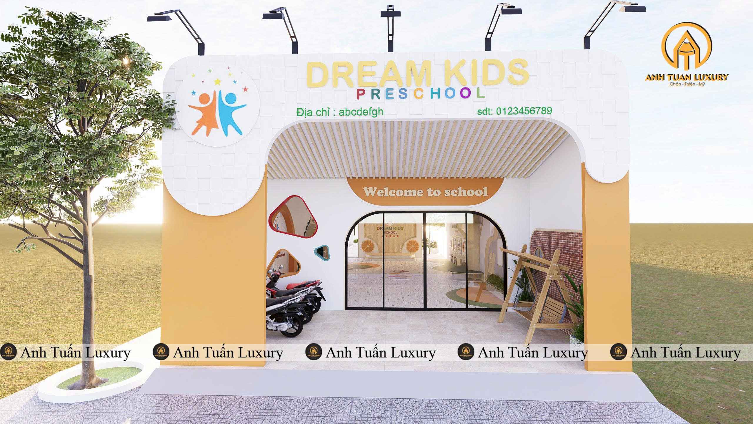 THIẾT KẾ DỰ ÁN 77: MẦM NON DREAM KIDS – HÀ NỘI