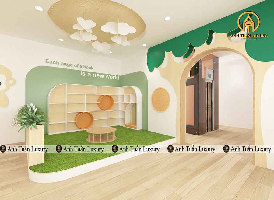 Thiết Kế Mầm Non Theo Tâm Lý Trẻ 2-6 Tuổi