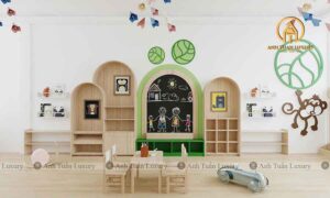 sắp xếp lớp học mầm non khoa học