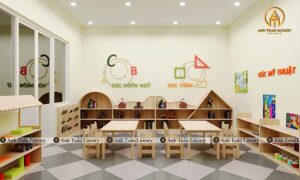 thiết kế lớp học mầm non