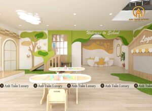 thiết kế giảm lo âu cho trẻ