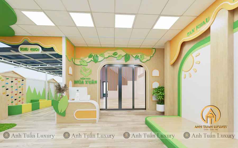 THIẾT KẾ DỰ ÁN 80: MẦM NON MÙA XUÂN